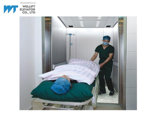 VVVF تحكم مستشفى سرير مصعد يتبنى بدون تروس آلة نوع الغرفة
