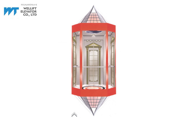 تصميم مختلف الشكل مصعد الداخلية ، تصميم فاخر المقصورة نوبل مصعد