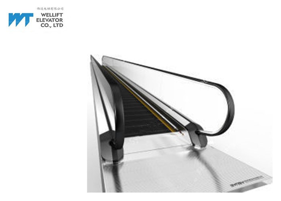 VVVF Drive أفقي سلالم متحركة ، نظام تشحيم ذاتي في الهواء الطلق يتحرك الممشى