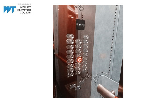 3.0m / S مصعد الركاب الفاخر مع التحكم في الوصول إلى البطاقة الممغنطة